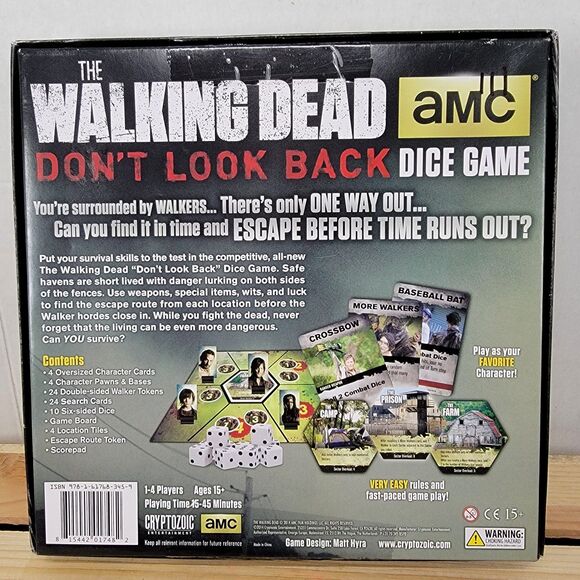 The Walking Dead Don't Look Back Dice Game - Picture 3 of 3